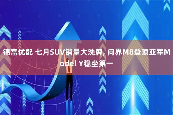 锦富优配 七月SUV销量大洗牌, 问界M8登顶亚军Model Y稳坐第一