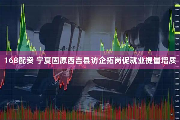 168配资 宁夏固原西吉县访企拓岗促就业提量增质